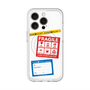 スリムプロテクションプレミアムケース with MagSafe［ FRAGILE Stickers - White ］