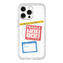 スリムプロテクションプレミアムケース with MagSafe［ FRAGILE Stickers - White ］