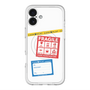 スリムプロテクションプレミアムケース with MagSafe［ FRAGILE Stickers - White ］