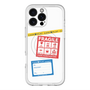 スリムプロテクションプレミアムケース with MagSafe［ FRAGILE Stickers - White ］