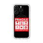 スリムプロテクションプレミアムケース with MagSafe［ FRAGILE Sticker - Black ］