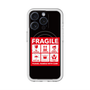 スリムプロテクションプレミアムケース with MagSafe［ FRAGILE Sticker - Black ］