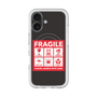 スリムプロテクションプレミアムケース with MagSafe［ FRAGILE Sticker - Black ］