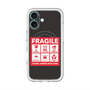 スリムプロテクションプレミアムケース with MagSafe［ FRAGILE Sticker - Black ］