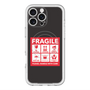 スリムプロテクションプレミアムケース with MagSafe［ FRAGILE Sticker - Black ］