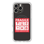 スリムプロテクションプレミアムケース with MagSafe［ FRAGILE Sticker - Black ］