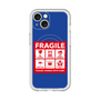 スリムプロテクションプレミアムケース with MagSafe［ FRAGILE Sticker - Blue ］