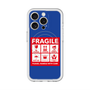 スリムプロテクションプレミアムケース with MagSafe［ FRAGILE Sticker - Blue ］