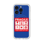 スリムプロテクションプレミアムケース with MagSafe［ FRAGILE Sticker - Blue ］