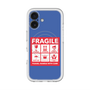 スリムプロテクションプレミアムケース with MagSafe［ FRAGILE Sticker - Blue ］