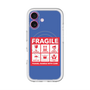 スリムプロテクションプレミアムケース with MagSafe［ FRAGILE Sticker - Blue ］