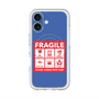 スリムプロテクションプレミアムケース with MagSafe［ FRAGILE Sticker - Blue ］