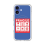 スリムプロテクションプレミアムケース with MagSafe［ FRAGILE Sticker - Blue ］