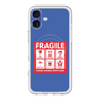 スリムプロテクションプレミアムケース with MagSafe［ FRAGILE Sticker - Blue ］