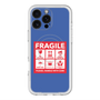スリムプロテクションプレミアムケース with MagSafe［ FRAGILE Sticker - Blue ］