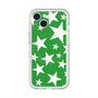 スリムプロテクションプレミアムケース with MagSafe［ Stars - Green ］