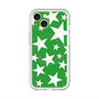 スリムプロテクションプレミアムケース with MagSafe［ Stars - Green ］