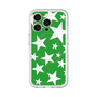 スリムプロテクションプレミアムケース with MagSafe［ Stars - Green ］