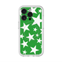 スリムプロテクションプレミアムケース with MagSafe［ Stars - Green ］