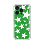 スリムプロテクションプレミアムケース with MagSafe［ Stars - Green ］