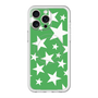 スリムプロテクションプレミアムケース with MagSafe［ Stars - Green ］