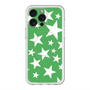 スリムプロテクションプレミアムケース with MagSafe［ Stars - Green ］