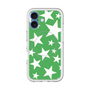 スリムプロテクションプレミアムケース with MagSafe［ Stars - Green ］