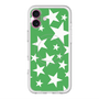 スリムプロテクションプレミアムケース with MagSafe［ Stars - Green ］