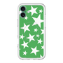 スリムプロテクションプレミアムケース with MagSafe［ Stars - Green ］