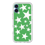 スリムプロテクションプレミアムケース with MagSafe［ Stars - Green ］