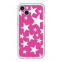 スリムプロテクションプレミアムケース with MagSafe［ Stars - Pink ］