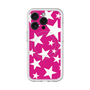 スリムプロテクションプレミアムケース with MagSafe［ Stars - Pink ］