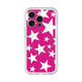スリムプロテクションプレミアムケース with MagSafe［ Stars - Pink ］
