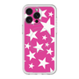 スリムプロテクションプレミアムケース with MagSafe［ Stars - Pink ］