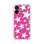 スリムプロテクションプレミアムケース with MagSafe［ Stars - Pink ］