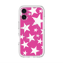 スリムプロテクションプレミアムケース with MagSafe［ Stars - Pink ］