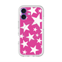 スリムプロテクションプレミアムケース with MagSafe［ Stars - Pink ］