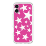 スリムプロテクションプレミアムケース with MagSafe［ Stars - Pink ］