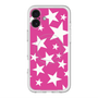スリムプロテクションプレミアムケース with MagSafe［ Stars - Pink ］