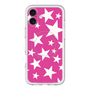 スリムプロテクションプレミアムケース with MagSafe［ Stars - Pink ］