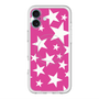スリムプロテクションプレミアムケース with MagSafe［ Stars - Pink ］