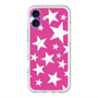 スリムプロテクションプレミアムケース with MagSafe［ Stars - Pink ］