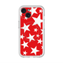 スリムプロテクションプレミアムケース with MagSafe［ Stars - Red ］