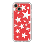 スリムプロテクションプレミアムケース with MagSafe［ Stars - Red ］