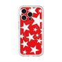 スリムプロテクションプレミアムケース with MagSafe［ Stars - Red ］