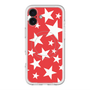 スリムプロテクションプレミアムケース with MagSafe［ Stars - Red ］
