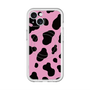 スリムプロテクションプレミアムケース with MagSafe［ Cow - Pink ］