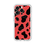 スリムプロテクションプレミアムケース with MagSafe［ Cow - Red ］