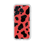 スリムプロテクションプレミアムケース with MagSafe［ Cow - Red ］