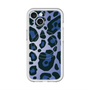 スリムプロテクションプレミアムケース with MagSafe［ Leopard - Blue ］